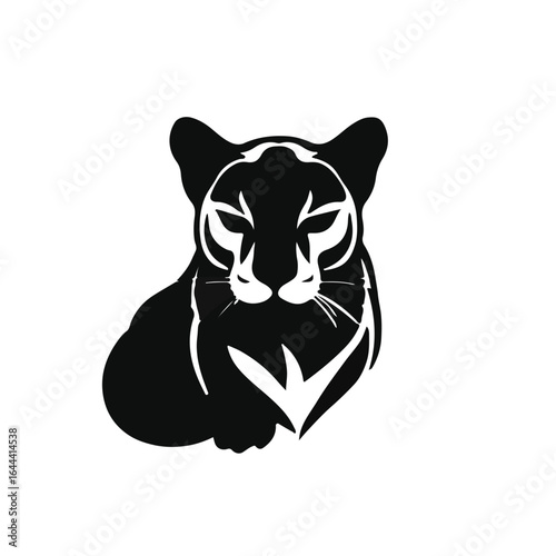 Black Puma Illustration