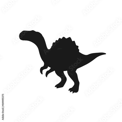 Black Pliosaur Illustration