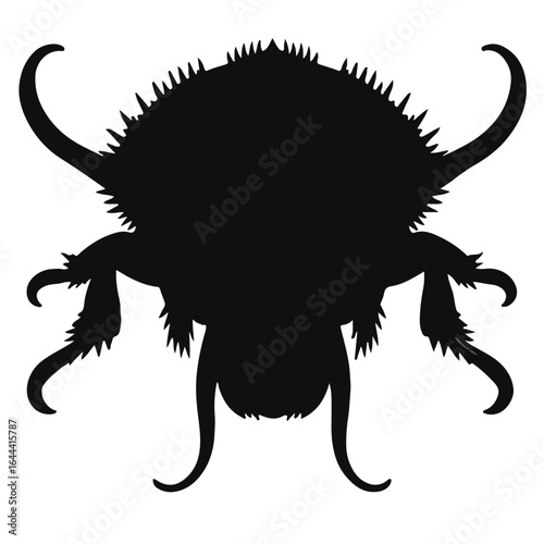 Pine Beetle Animal Illustration