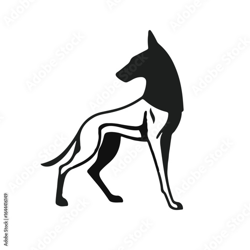 Pharaoh Hound Silhouette