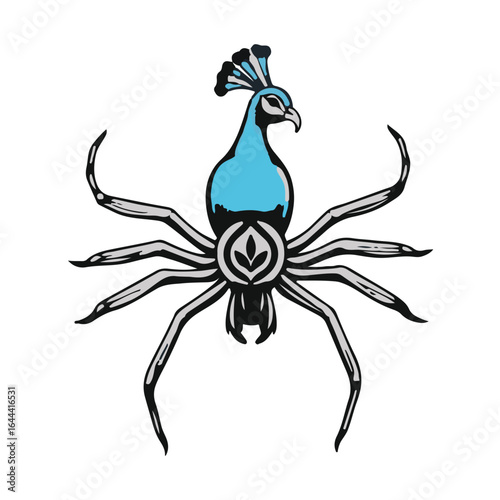 Peacock Spider Artwork