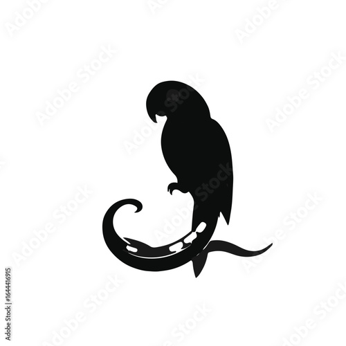 Parrot and Snake Animal Pair