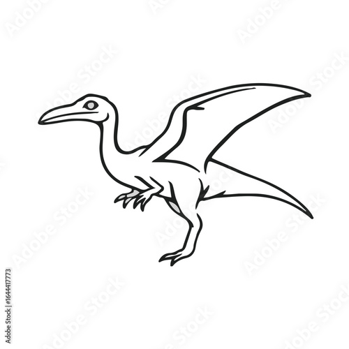 Black Pteranodon