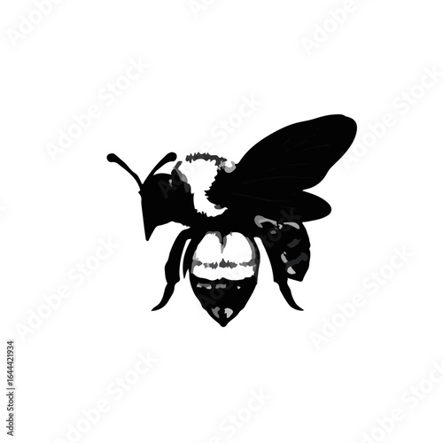 Mason Bee Symbol - Black