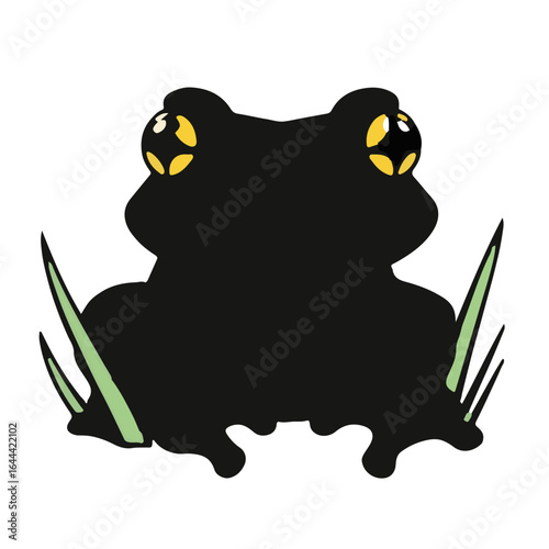 Black Marsh Frog Image