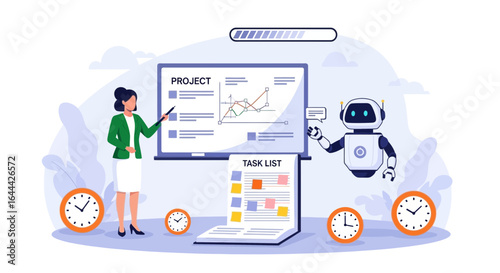 Innovative project management utilizing ai technology and human collaboration for optimal efficiency and results