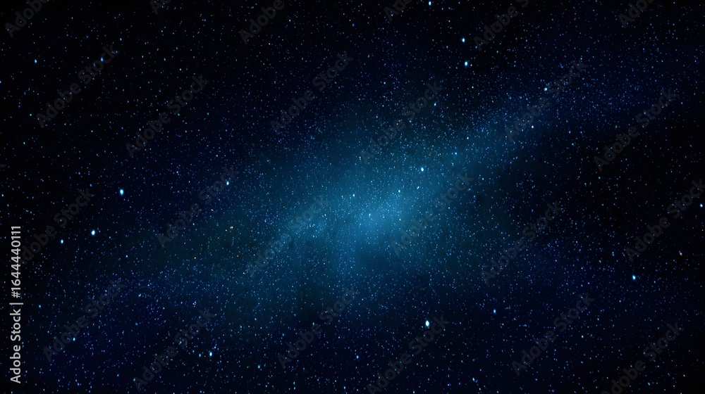 Fototapeta premium Deep space expanse filled with numerous stars.