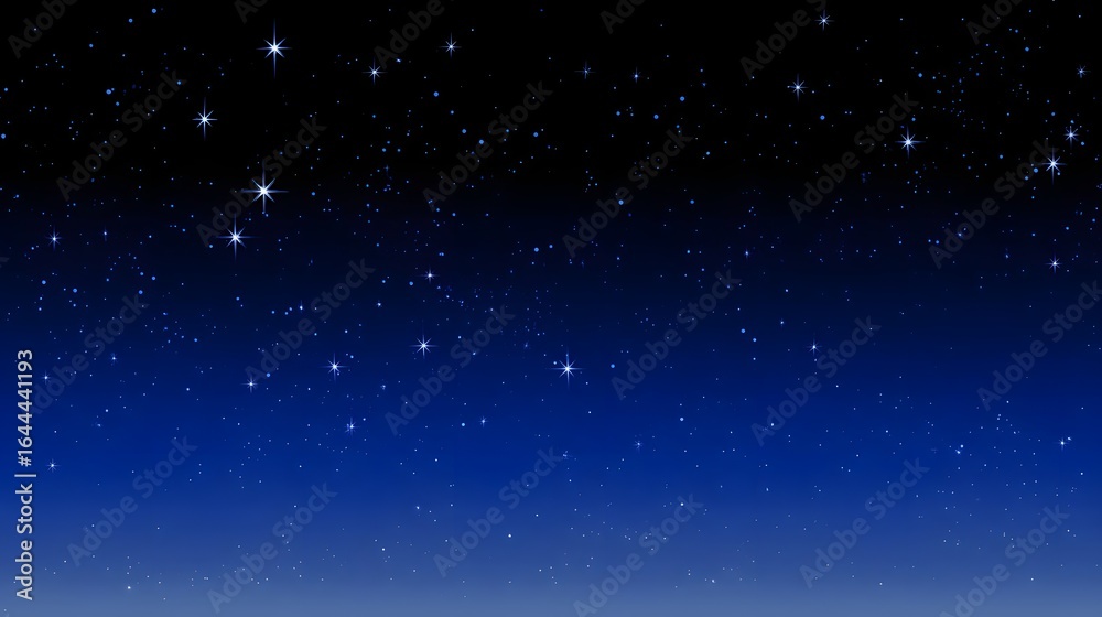 Fototapeta premium Starry night sky image.