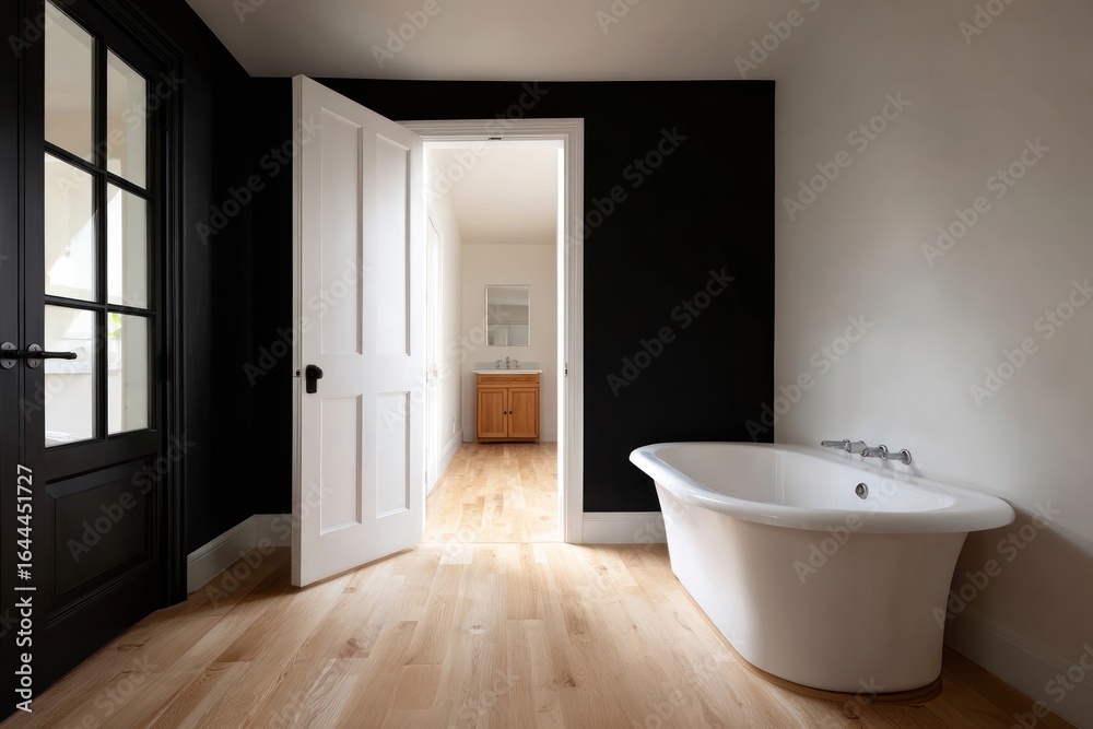 Fototapeta premium Modern bathroom interior