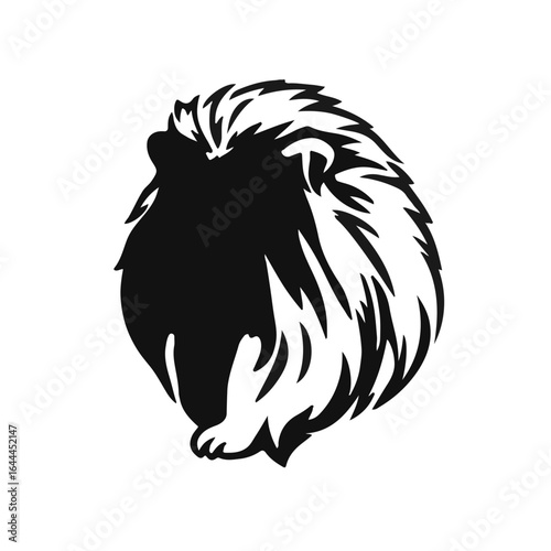 Black Tibetan Mastiff