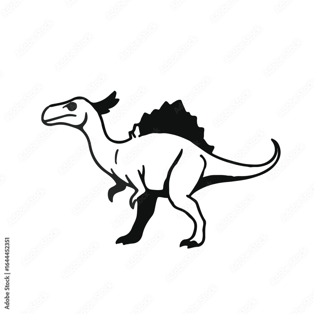 Fototapeta premium Theropod Animal Symbol