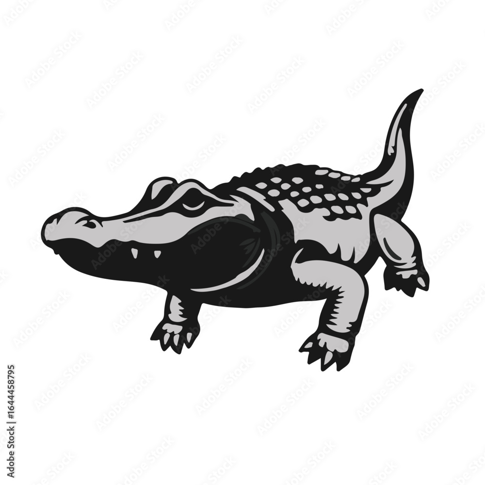 Fototapeta premium Crocodile-Shark Hybrid Animal