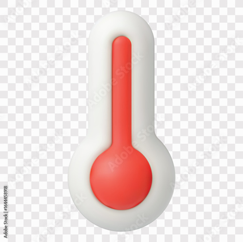 Weather Element Vector Icon Set | 3D icon set | Thermometer