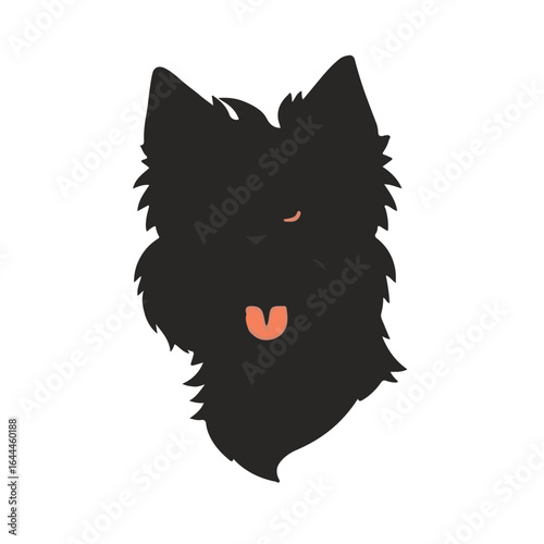 Chinese Crested Dog Portrait