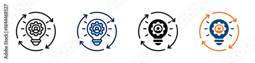 Inspiring Change All In One Icon Multi Styles Vector Set