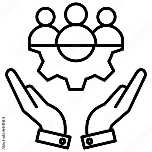 Support Outline Icon