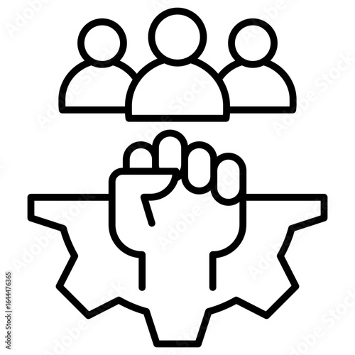 Autonomy Outline Icon