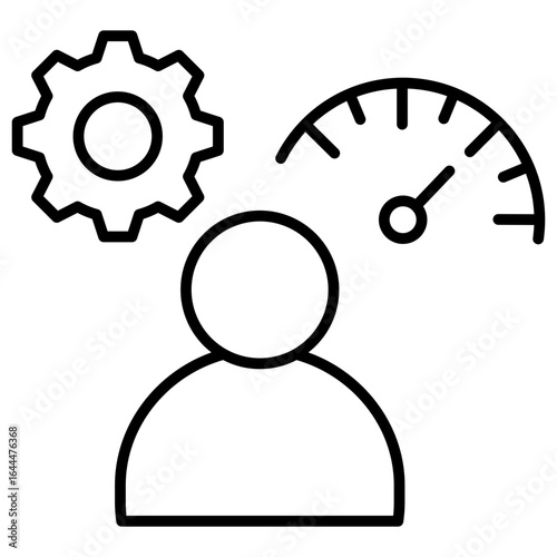 Working Load Outline Icon