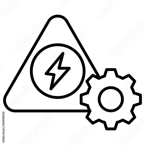 Service Outage Outline Icon