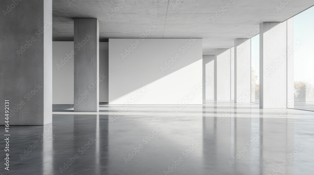 Obraz premium architecture background geometric arched building