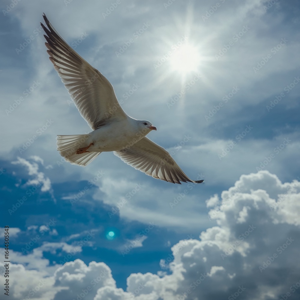 Obraz premium seagull in flight