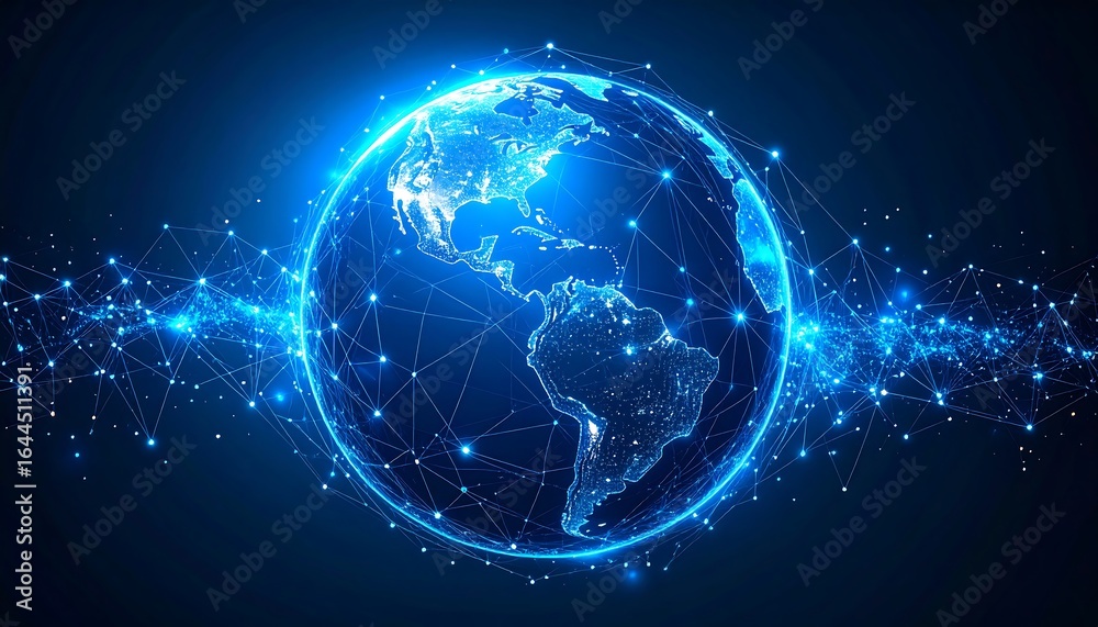 Global digital network Global digital network