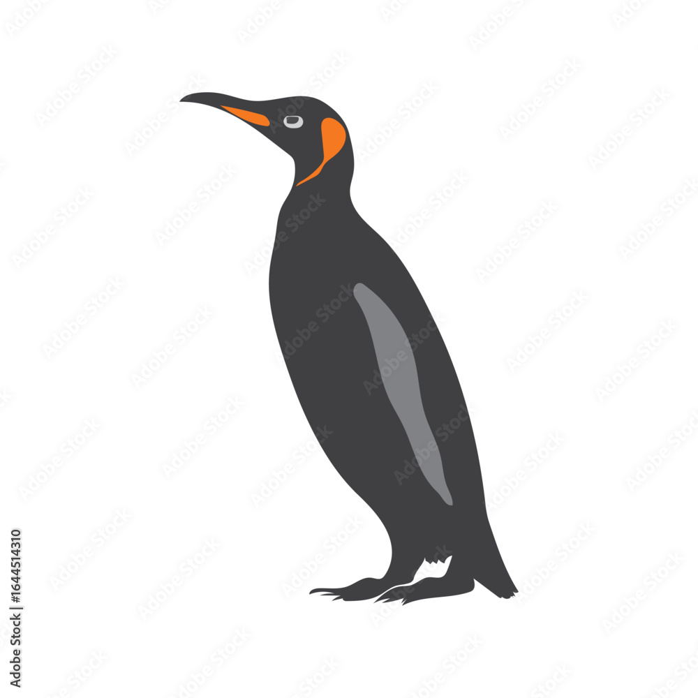 Fototapeta premium Cute Penguin Illustration Art Modern Animal Vector .
