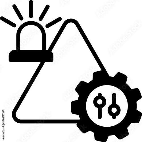 Incident Control mixed icon