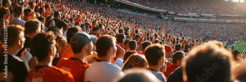 The energy of the stadium is palpable as the crowd rallies behind their team.