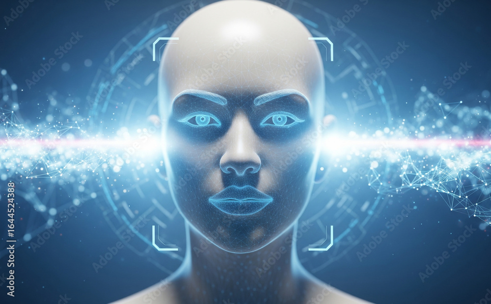 Ai Facial Recognition Process In Action Ai Facial Recognition Process In Action