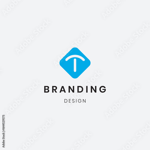 T logo branding identity abstract logo design Free Download T logo branding identity abstract logo design - GFXLoad