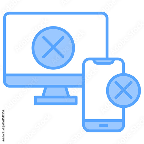 Error Blue Icon