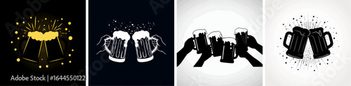 お祝いビール 乾杯 トースト 飲み物 アルコール パーティー 友人 パブ 醸造所 バー 歓声 シルエット ベクトル 100

Celebration beer cheers toast drink alcohol party friends pub brewery bar cheersing silhouette
