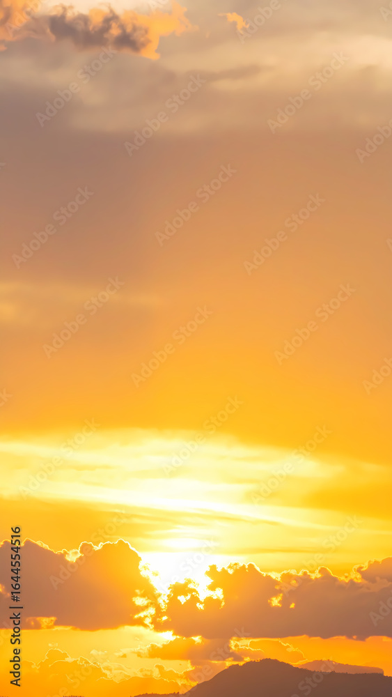 Fototapeta premium Sunset sky cloudscape