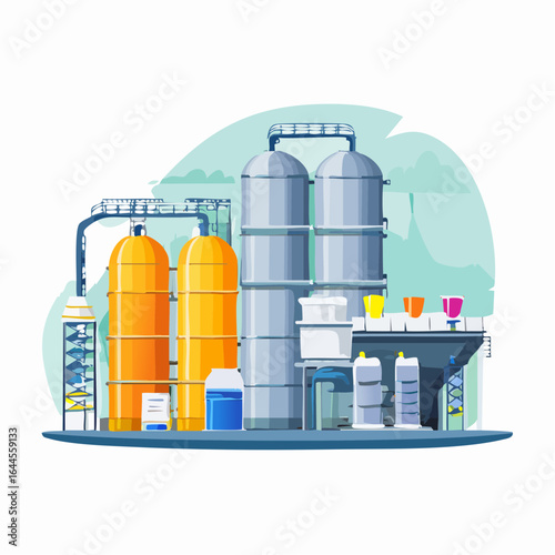 洗剤・塗料製造業と家庭用から産業用までの生産工程