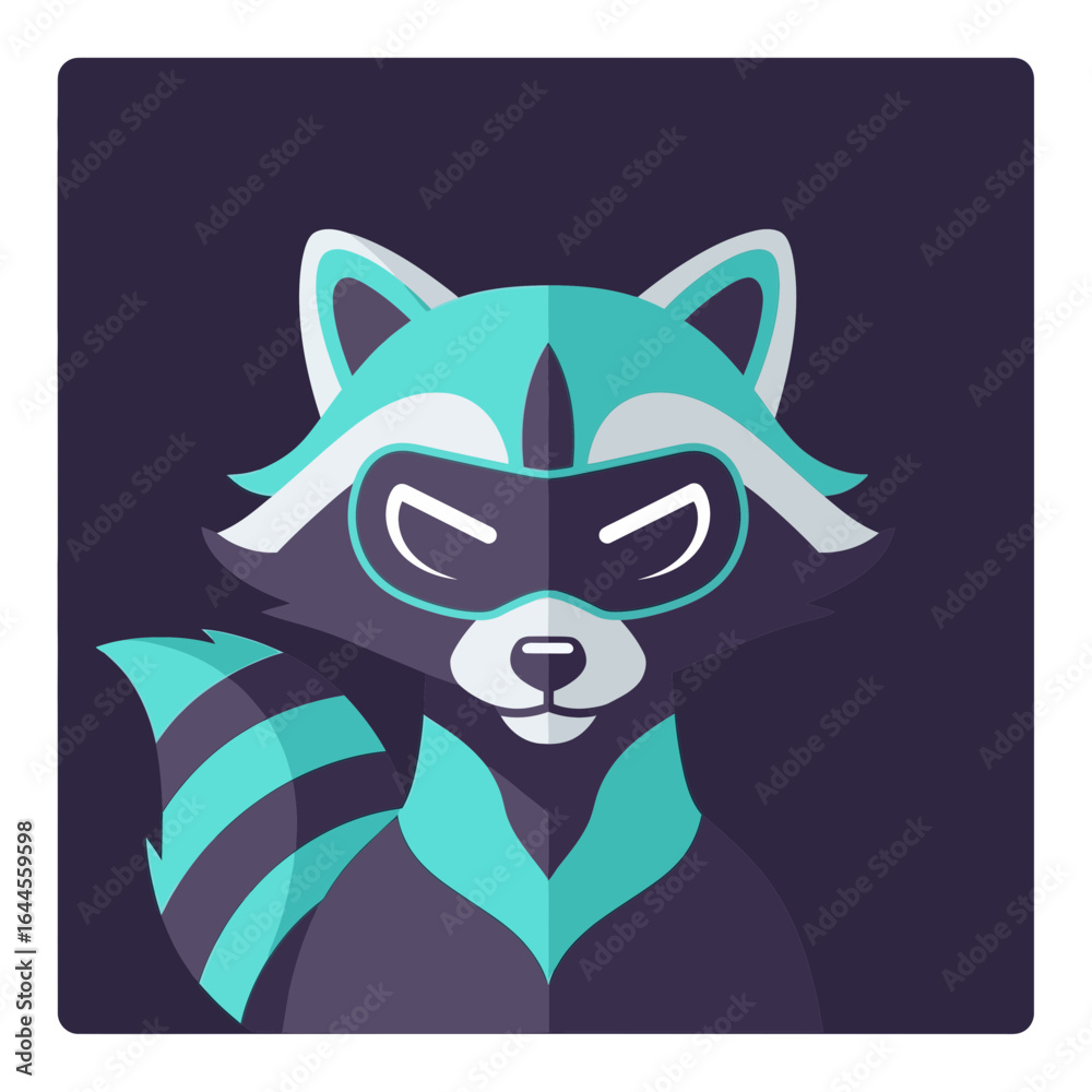 Fototapeta premium vector illustration of a wolf