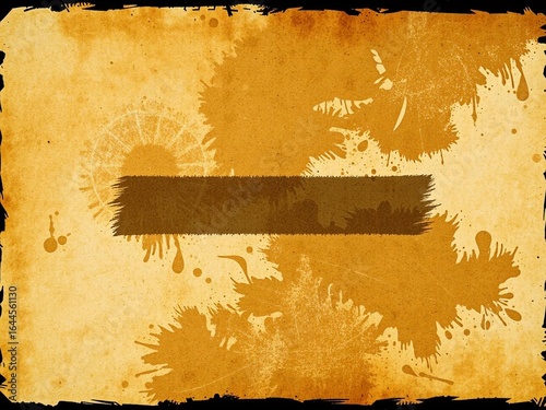 Animated Grunge Paper Lower Third, Old Texture Effect