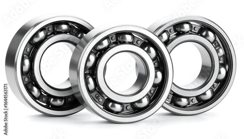 Precision Steel Components: An Array of Ball Bearings for Industrial Applications