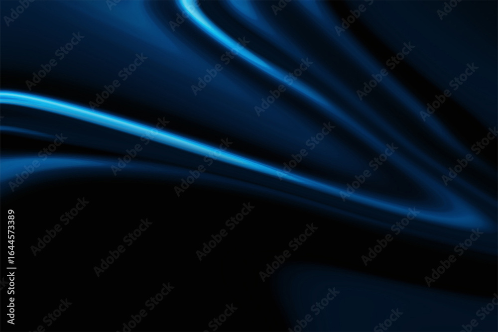 Fototapeta premium Luxury Dark Blue Abstract Flow Background