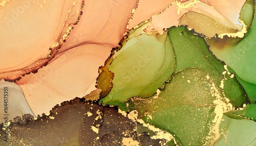 Abstract fluid art background design