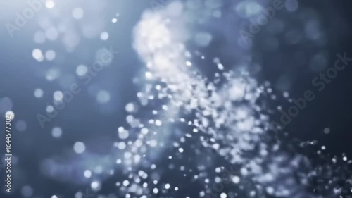 Wallpaper Mural Fine silver dust particles drifting slowly across the frame, seamless looping motion, full-frame coverage, 4K ultra HD, soft cinematic glow, premium elegant atmosphere. Torontodigital.ca