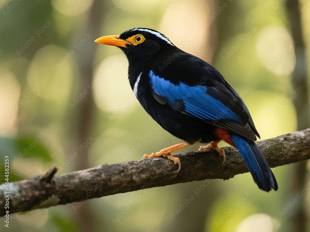 Fototapeta premium Javan Banded Pitta