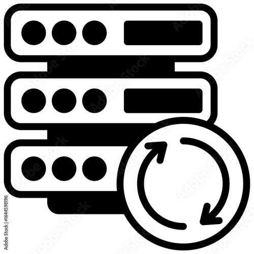 Backup Icon Mini Illustration Icon. Use For Modern Concept, Print, Ui, Ux Kit, Web And App Development. Vector Related To Office, Education, Examination And More