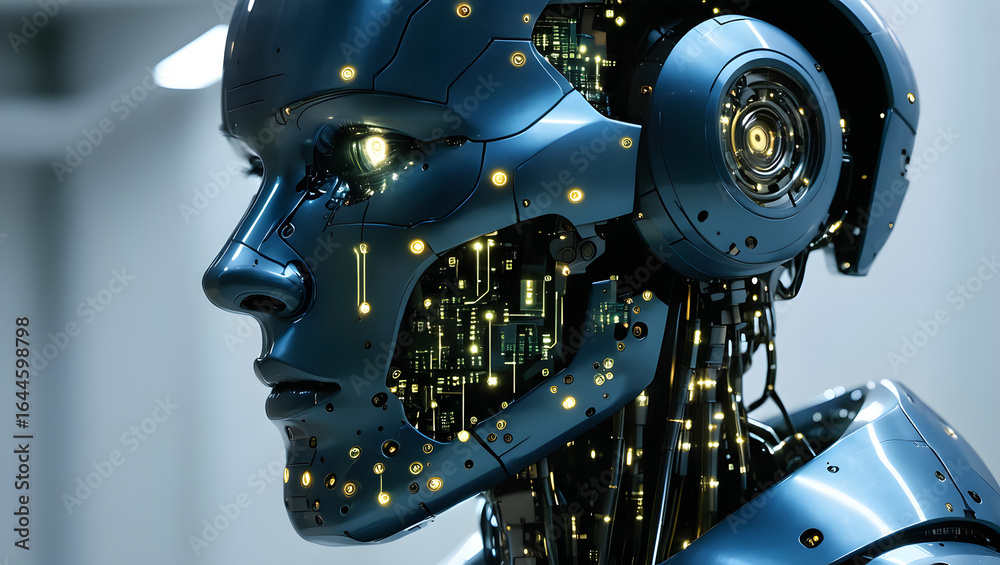 Fototapeta premium Robotic Interface