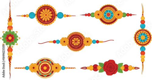 Vibrant Rakhi designs celebrating sibling love and tradition