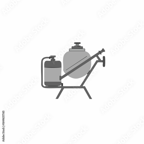 Agricultural Sprayer with Two Tanks and Metal Frame