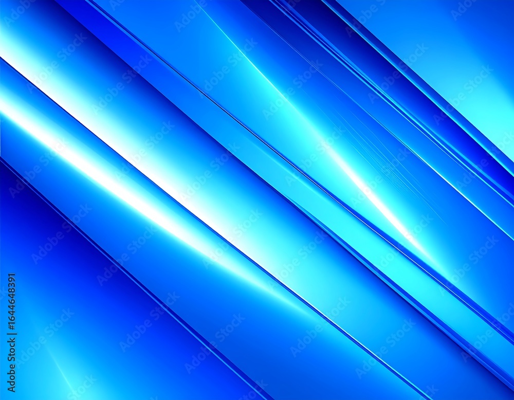 Obraz premium Abstract diagonal blue stripes