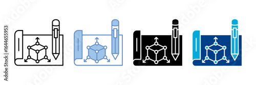 Product Design Icon Set Multiple Style Collection