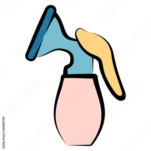 Breast pump lineal color