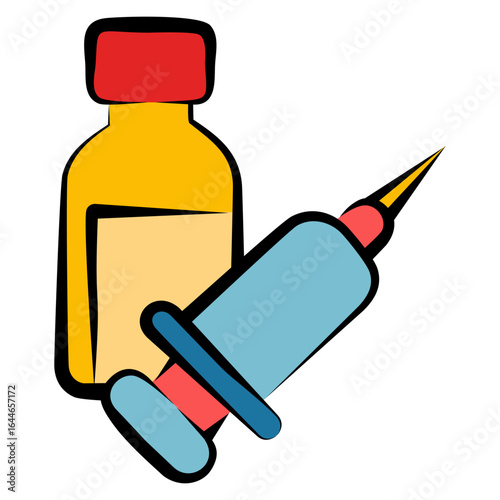 Vaccination lineal color